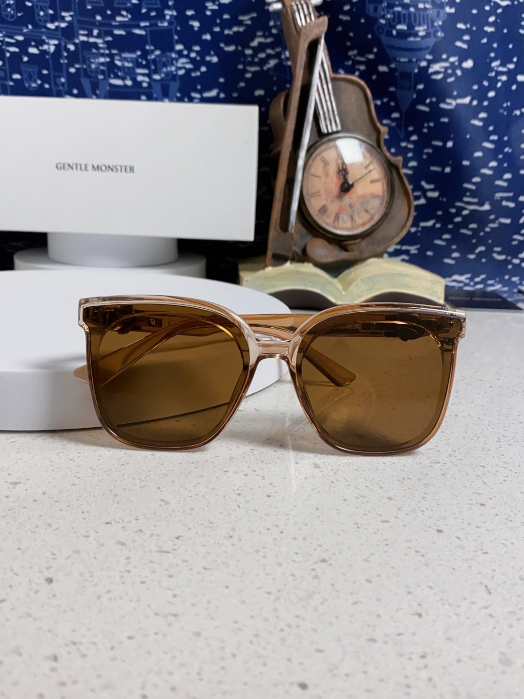 Gentle Monster SWIPE4 Square Brown Lens Sunglasses for Men & Women - 416491 - detail image 9