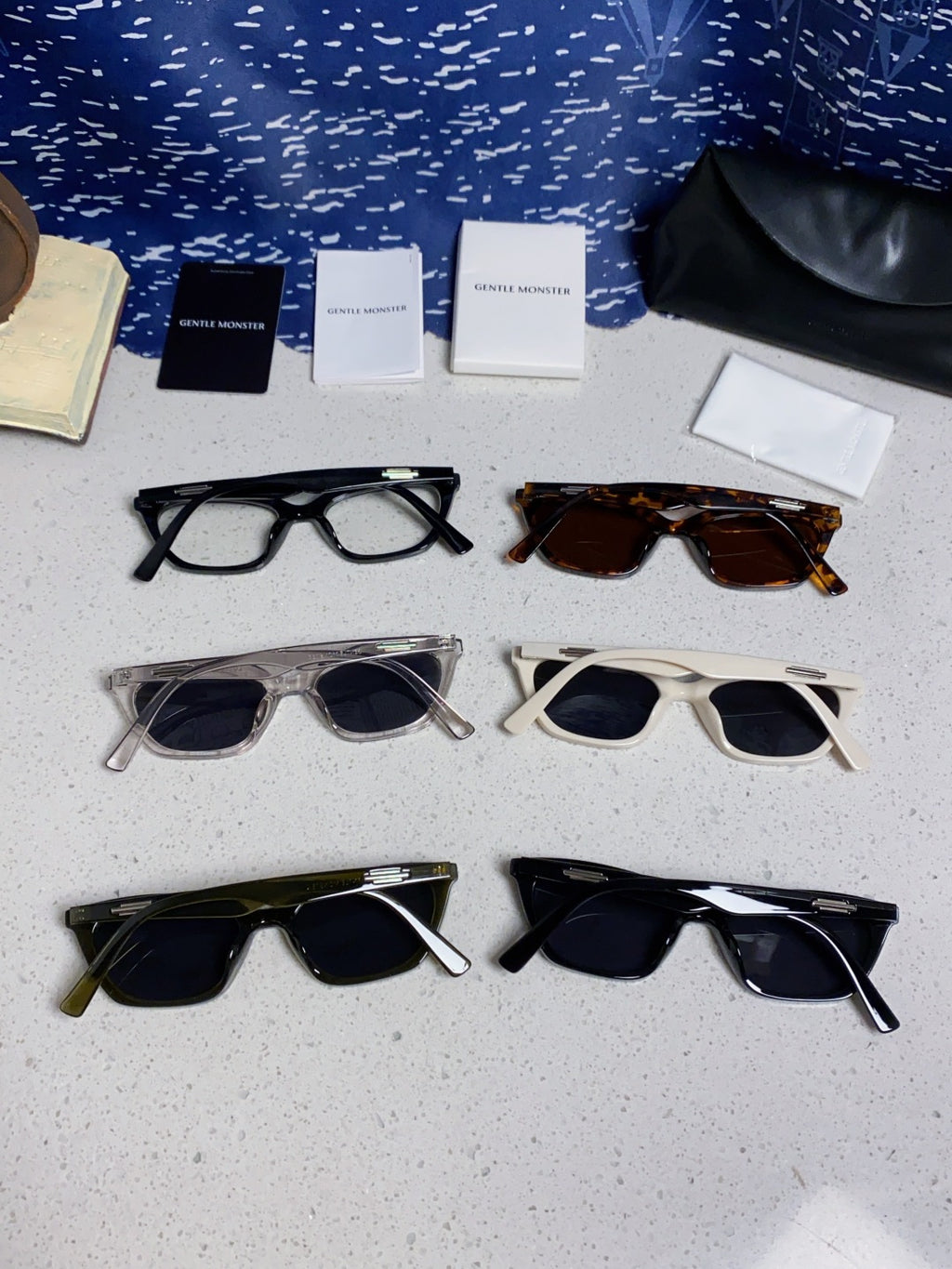 Gentle Monster LOTI Blue-Light Cat-Eye Black Lens Sunglasses for Men - 432922 - detail image 11