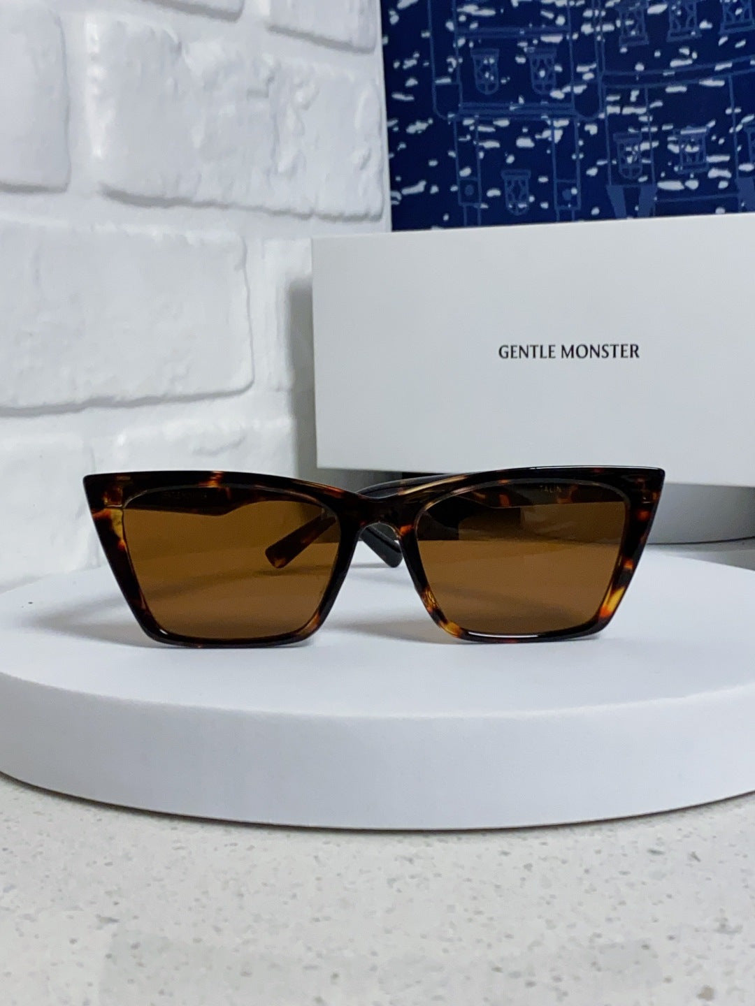 Gentle Monster TALIN Cat-Eye Brown Lens Sunglasses for Men & Women - detail image 2