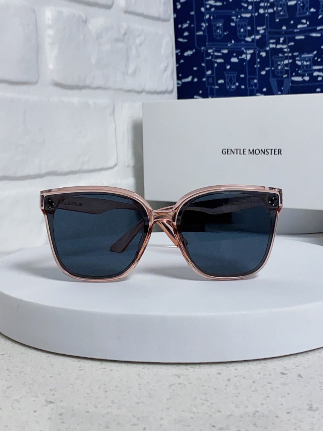 Gentle Monster RICK Polarized Oversized Black Lens Sunglasses for Men - 372608 - detail image 2