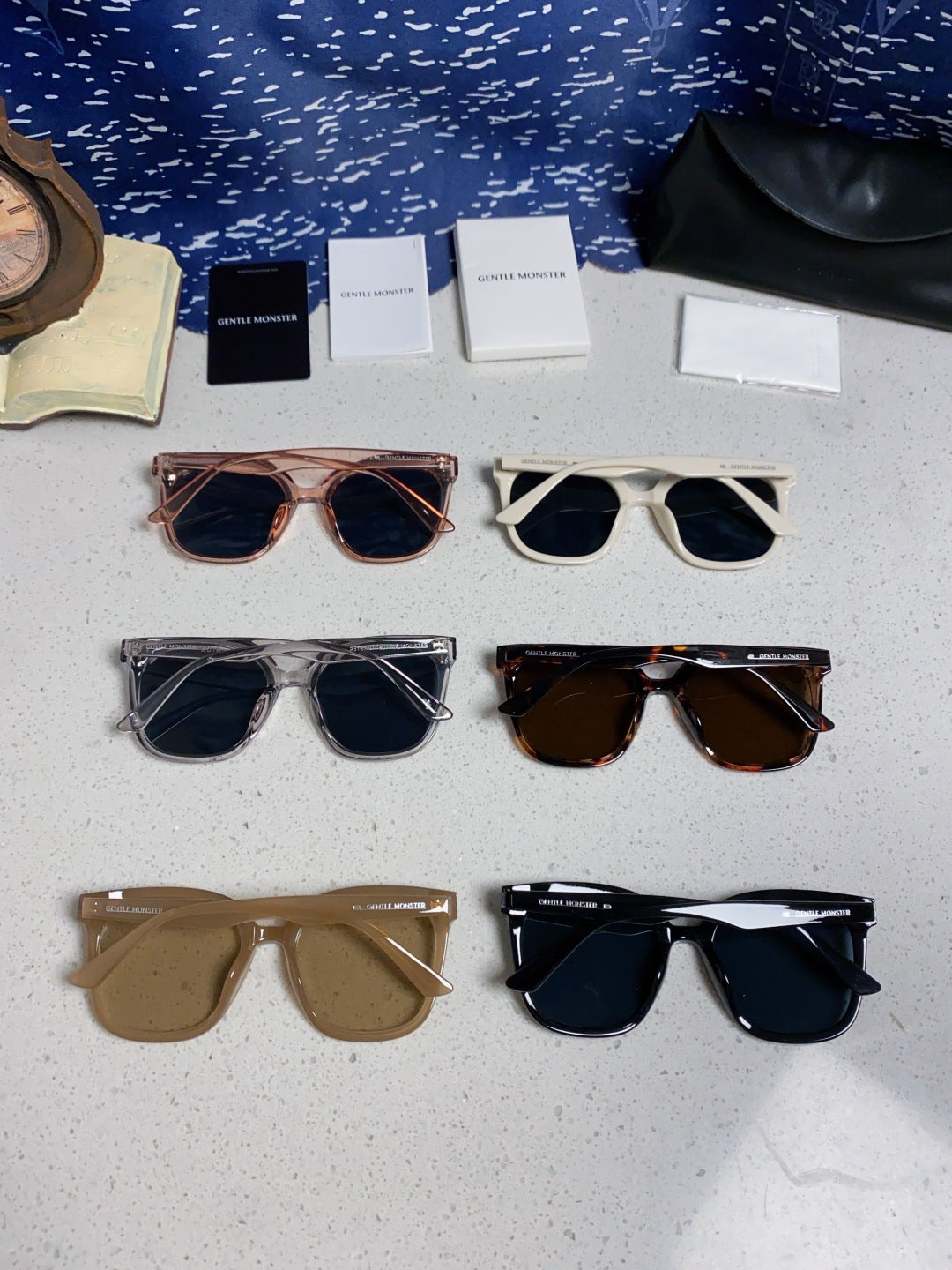 Gentle Monster RICK Polarized Oversized Black Lens Sunglasses for Men - 132657 - detail image 11