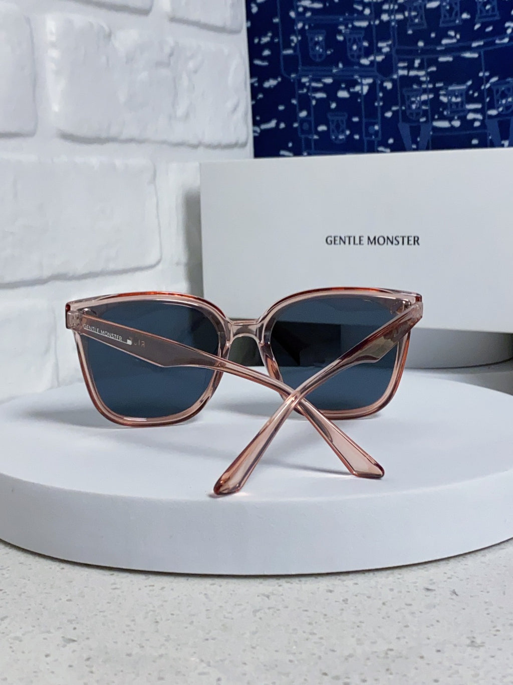 Gentle Monster RICK Polarized Oversized Black Lens Sunglasses for Men - 372608 - detail image 3