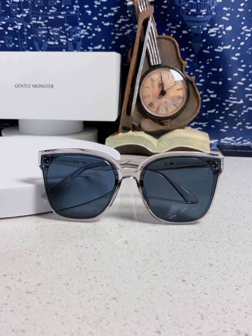 Gentle Monster RICK Polarized Oversized Black Lens Sunglasses for Men - 132655 - detail image 9