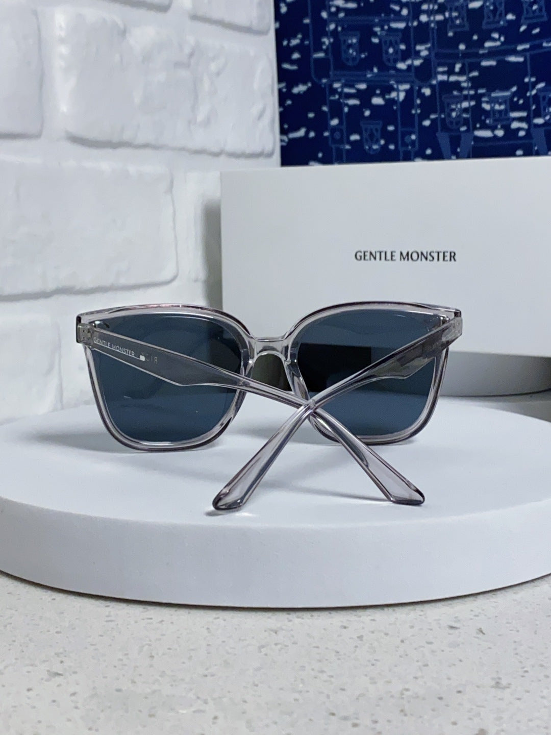 Gentle Monster RICK Polarized Oversized Black Lens Sunglasses for Men - 372609 - detail image 3