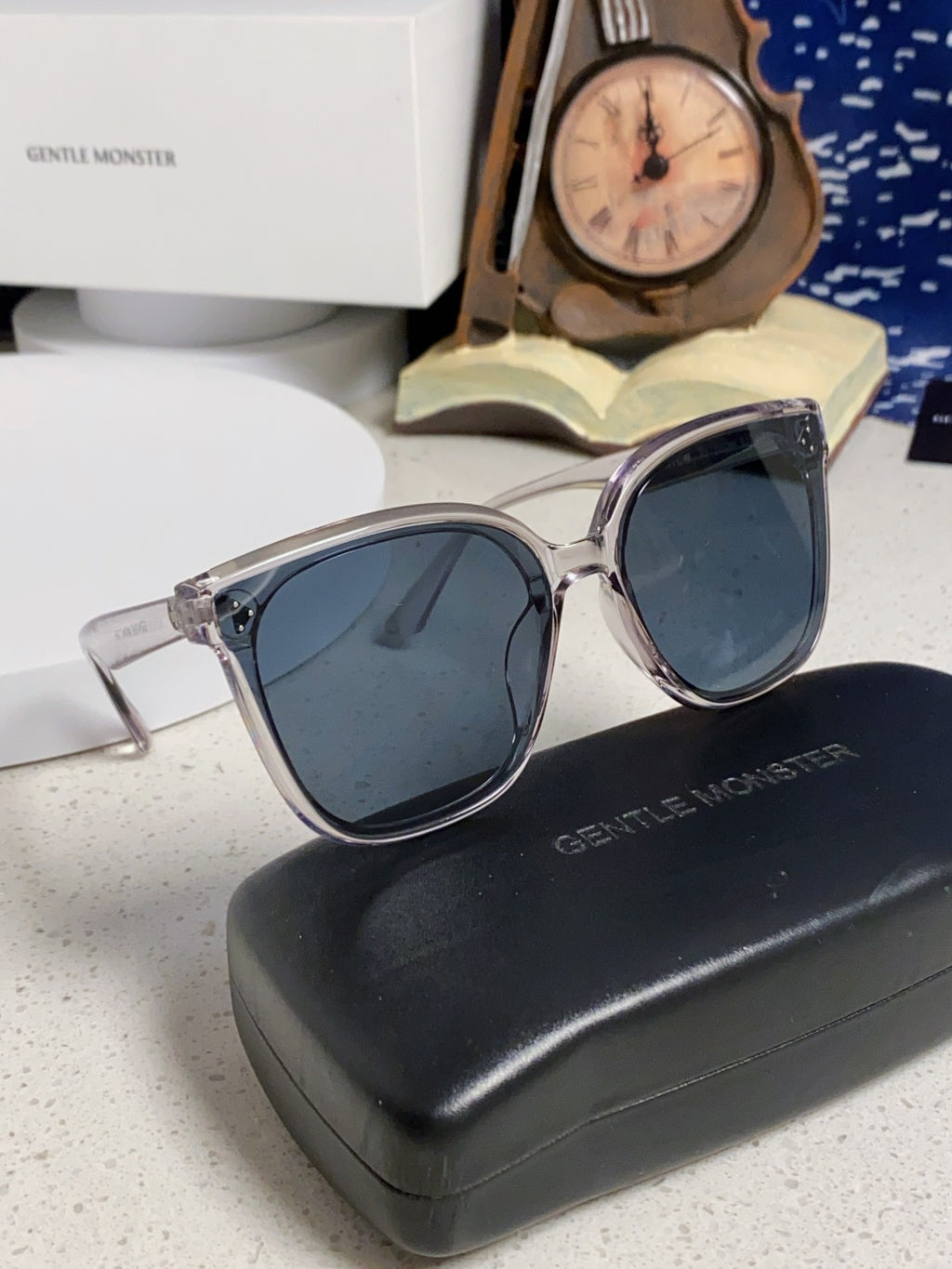 Gentle Monster RICK Polarized Oversized Black Lens Sunglasses for Men - 132655 - detail image 10