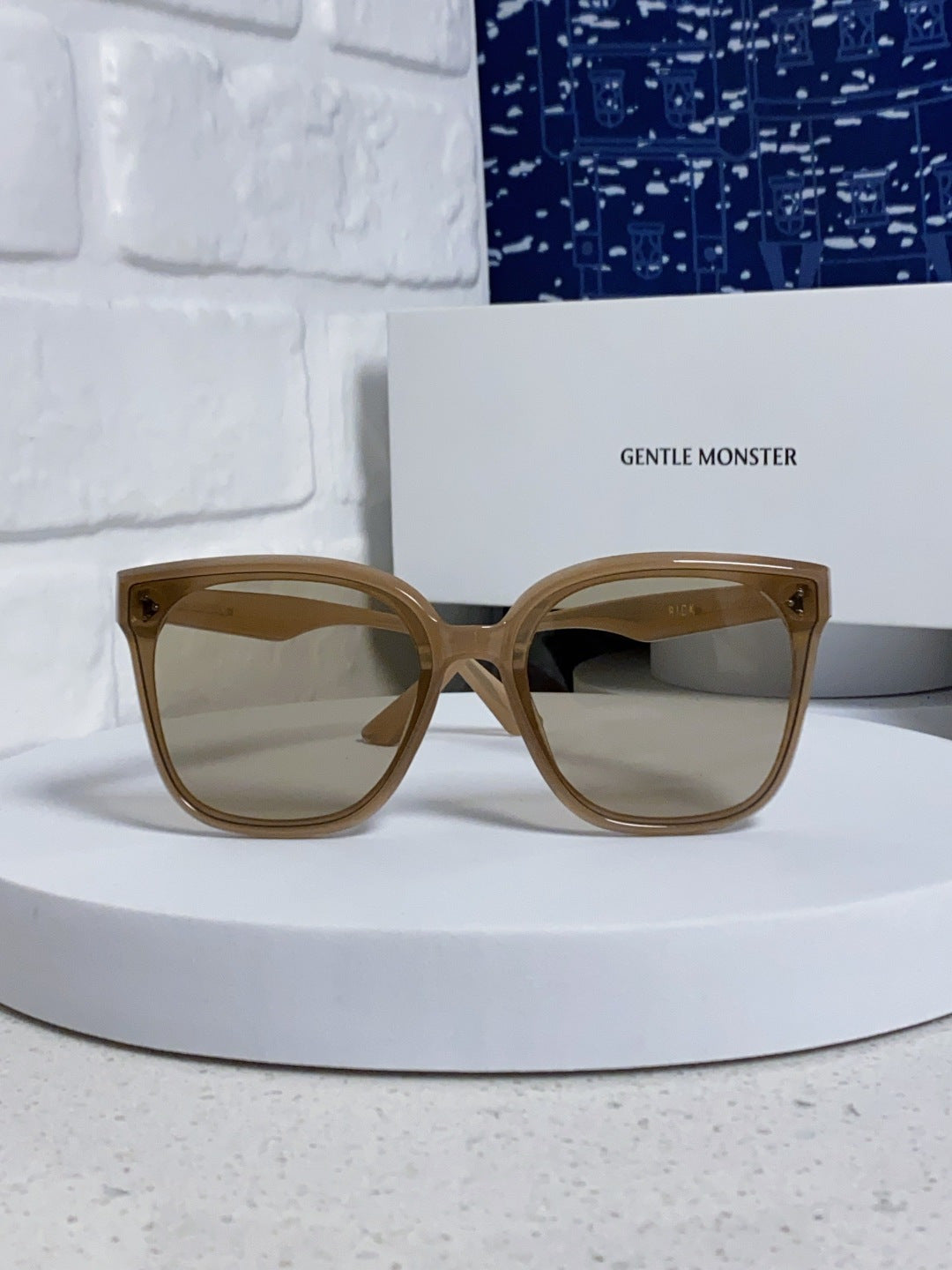 Gentle Monster RICK Polarized Oversized Brown Lens Sunglasses for Men - 372610 - detail image 2