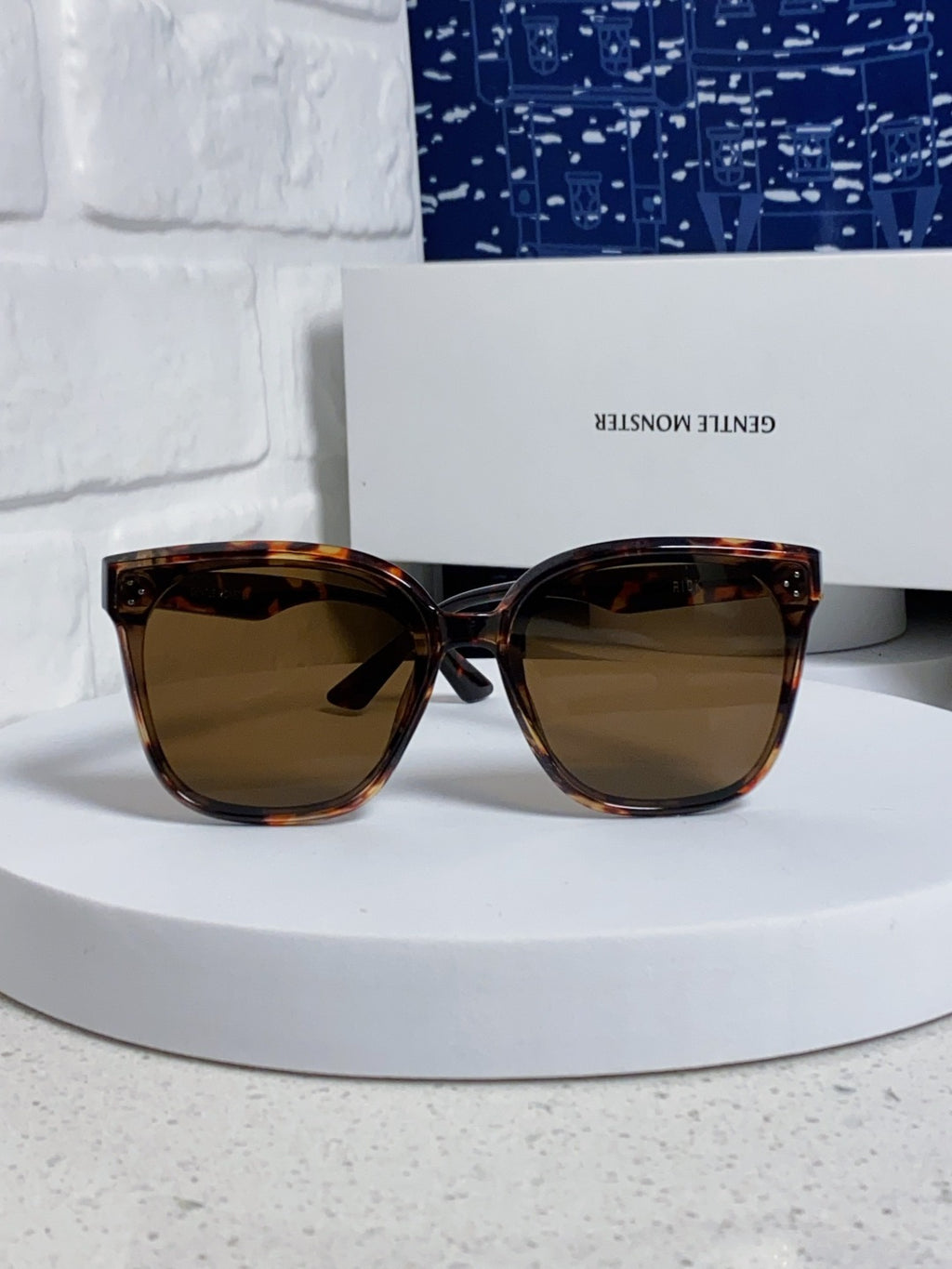 Gentle Monster RICK Polarized Oversized Brown Lens Sunglasses for Men & Women - detail image 2