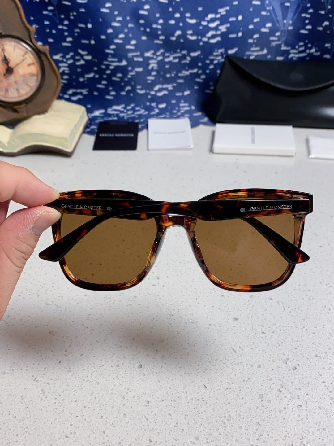 Gentle Monster RICK Polarized Oversized Brown Lens Sunglasses for Men - 132658 - detail image 5