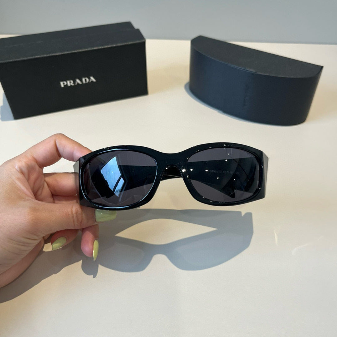 Prada SPRA14 Fashion Black Lens Sunglasses for Men & Women - detail image 9