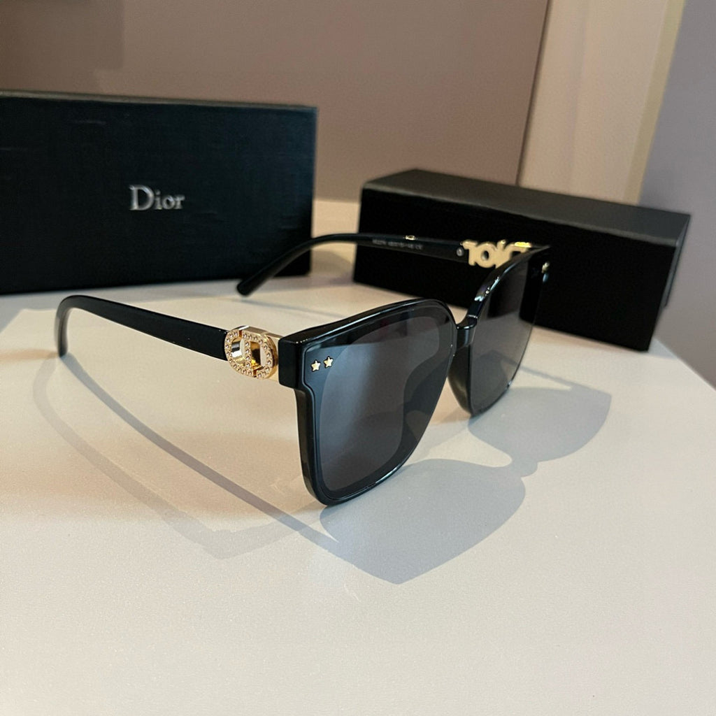 Dior Fashion Gold Lens Sunglasses for Men & Women - 997983
