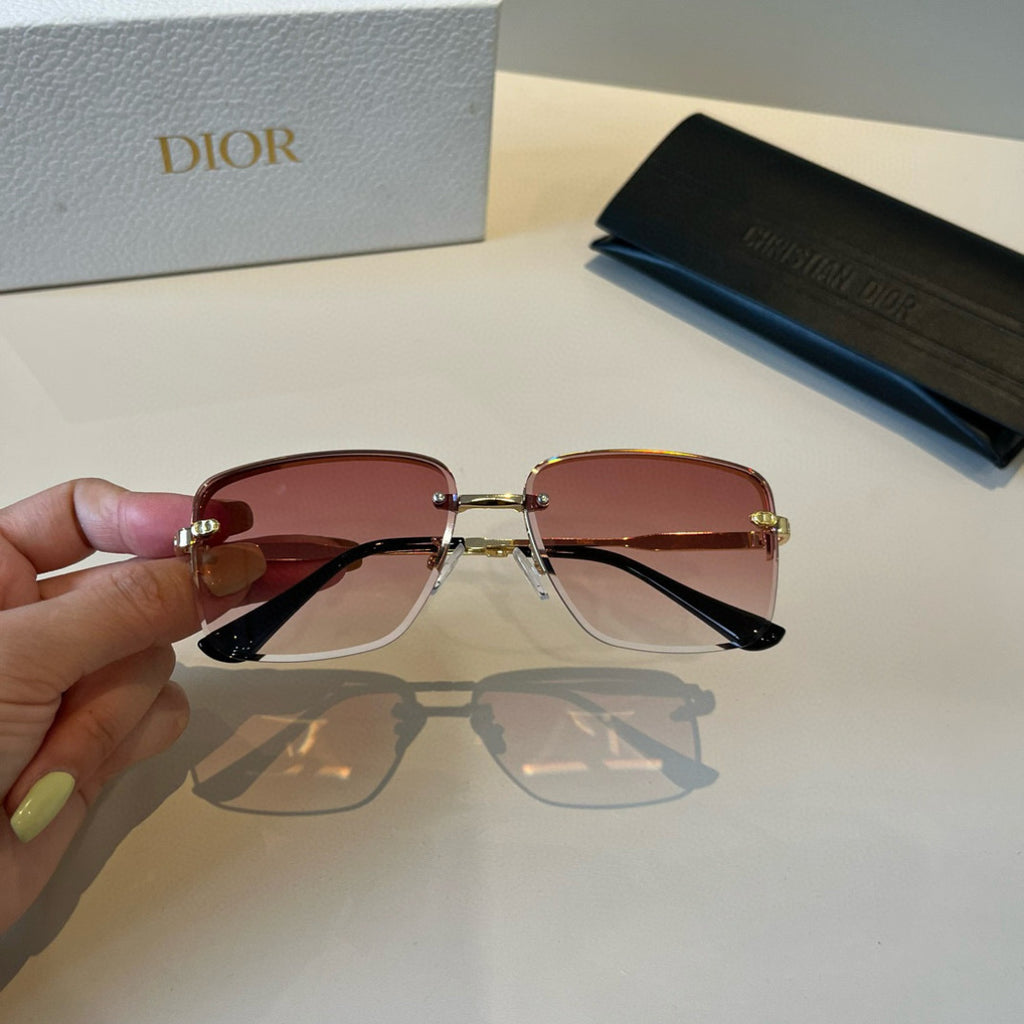Dior Fashion Red Lens Sunglasses for Men & Women - 431886 - detail image 5