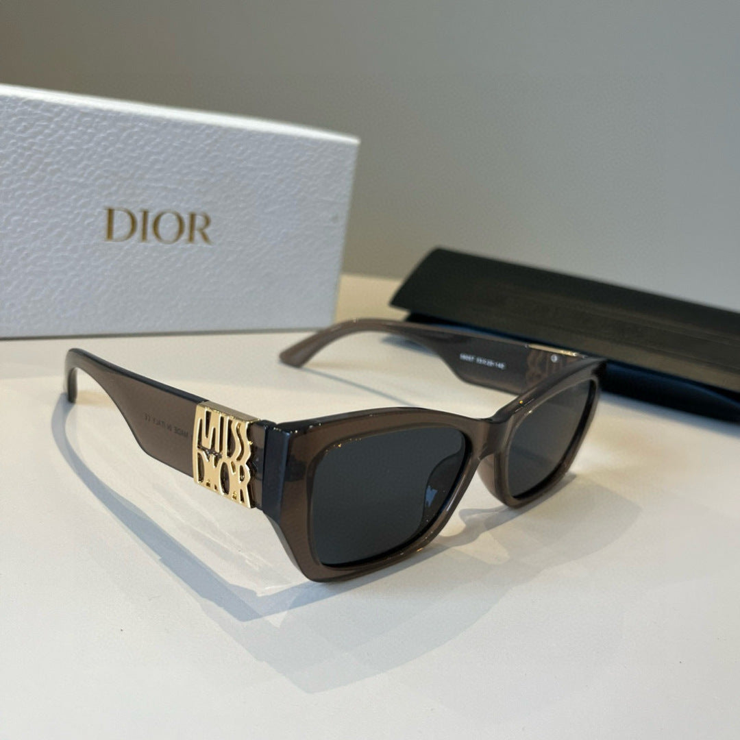 Dior Fashion Black Lens Sunglasses for Women