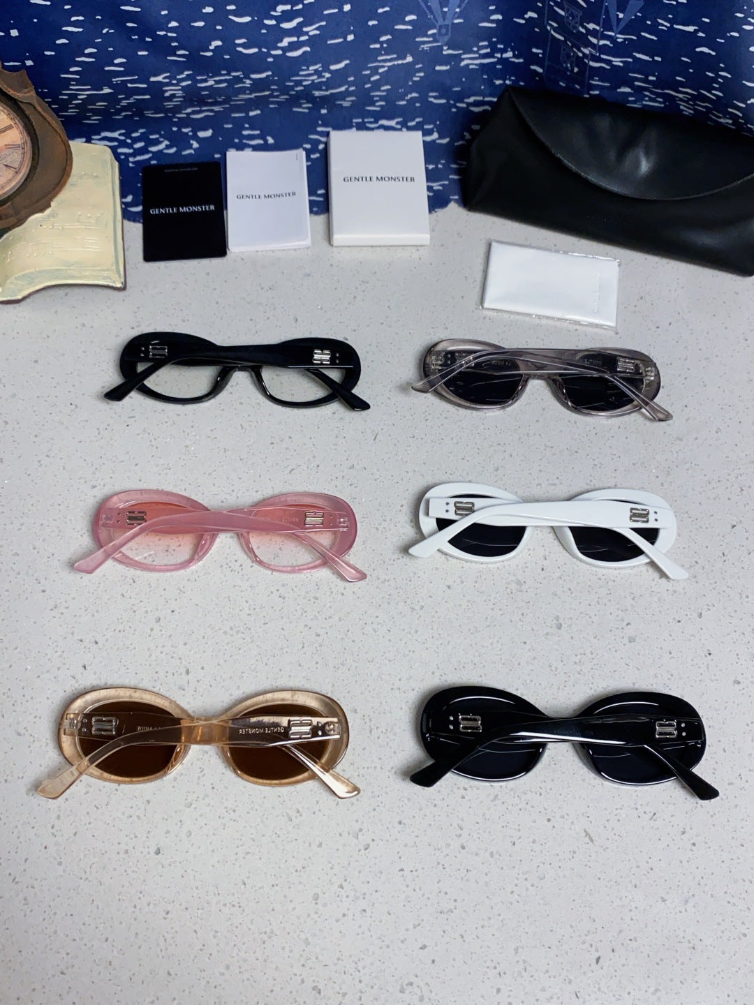 Gentle Monster Round Brown Lens Sunglasses for Men & Women - detail image 11