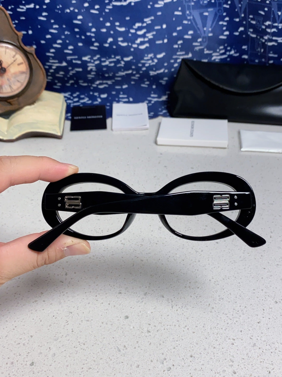 Gentle Monster Round Silver Lens Sunglasses for Men & Women - 399379 - detail image 5