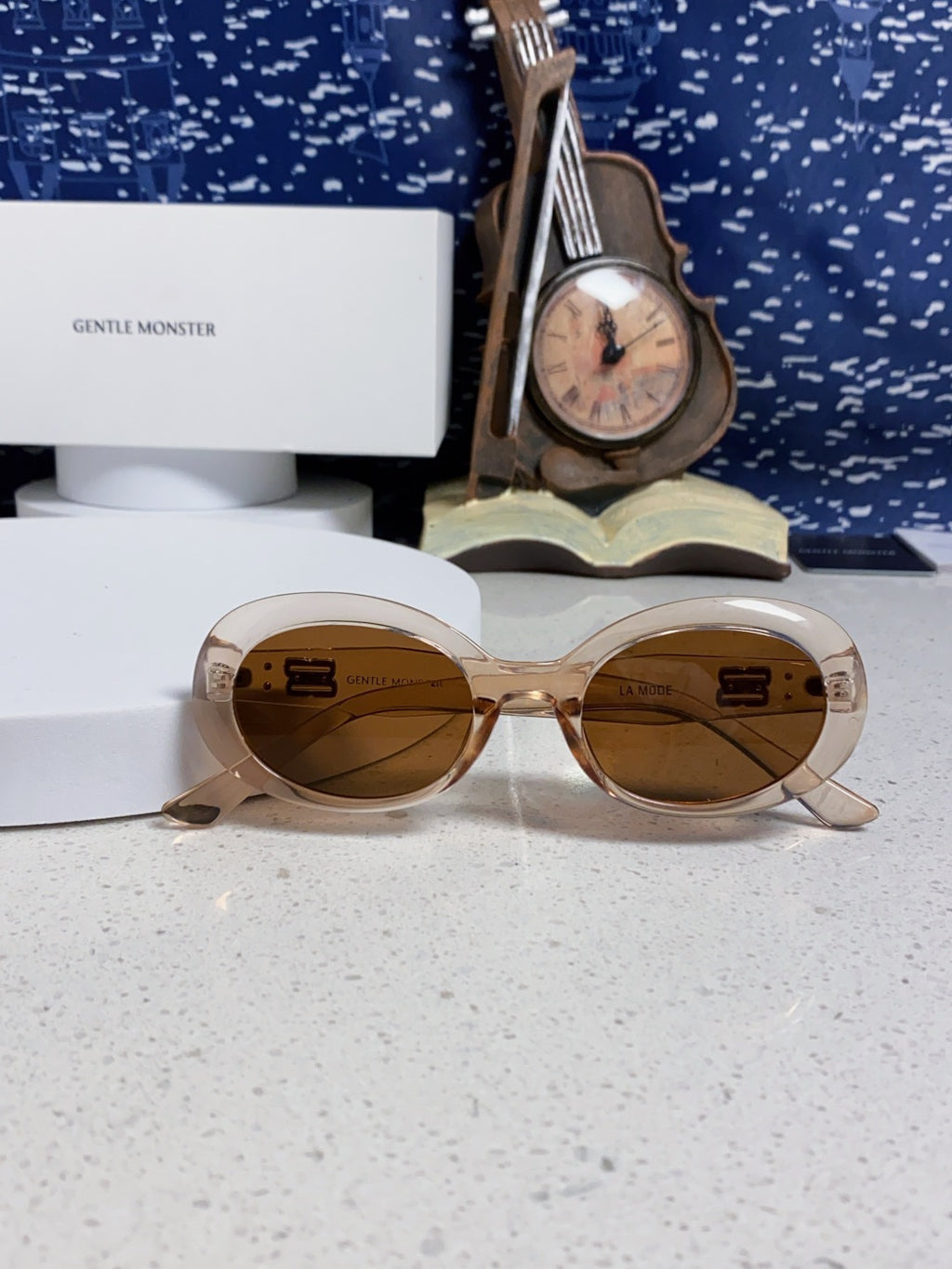 Gentle Monster Round Brown Lens Sunglasses for Men & Women - 399381 - detail image 9