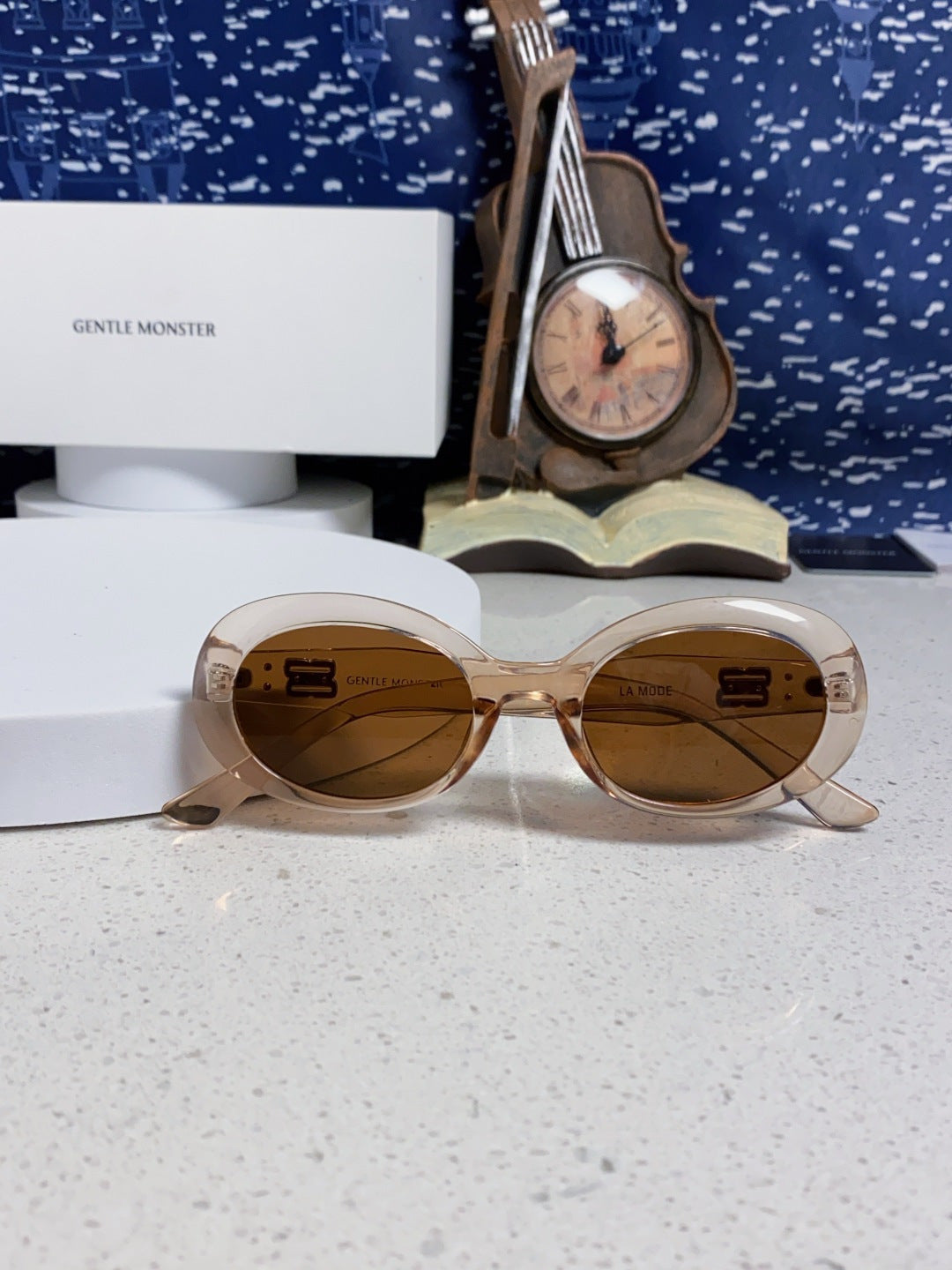 Gentle Monster Round Brown Lens Sunglasses for Men & Women - 399381 - detail image 9