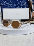 Gentle Monster Round Brown Lens Sunglasses for Men & Women - 399381