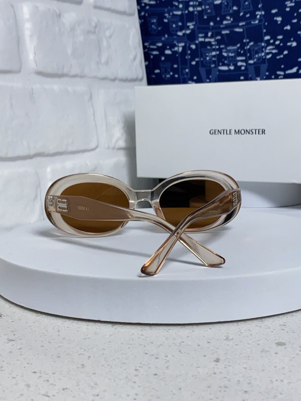 Gentle Monster Round Brown Lens Sunglasses for Men & Women - 399381 - detail image 3