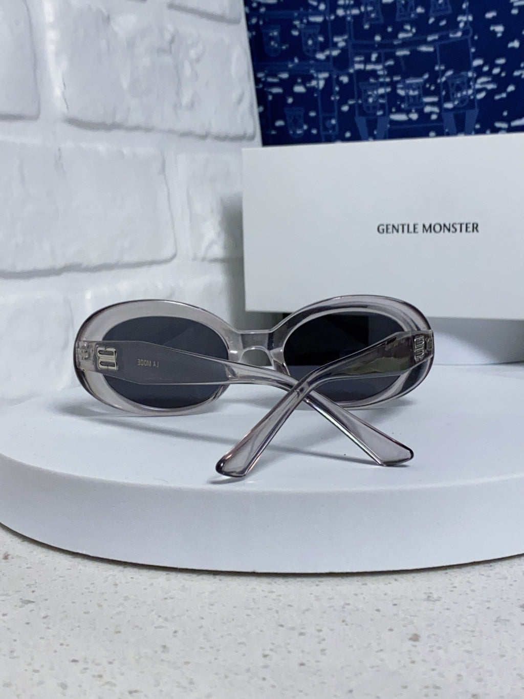 Gentle Monster Round Silver Lens Sunglasses for Men & Women - 399382 - detail image 3