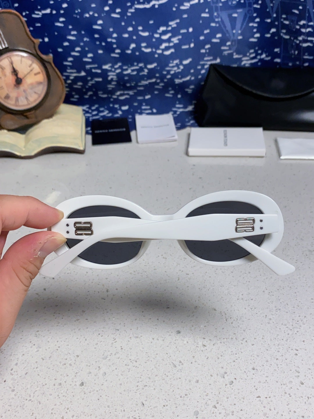 Gentle Monster Round Silver Lens Sunglasses for Men & Women - detail image 5