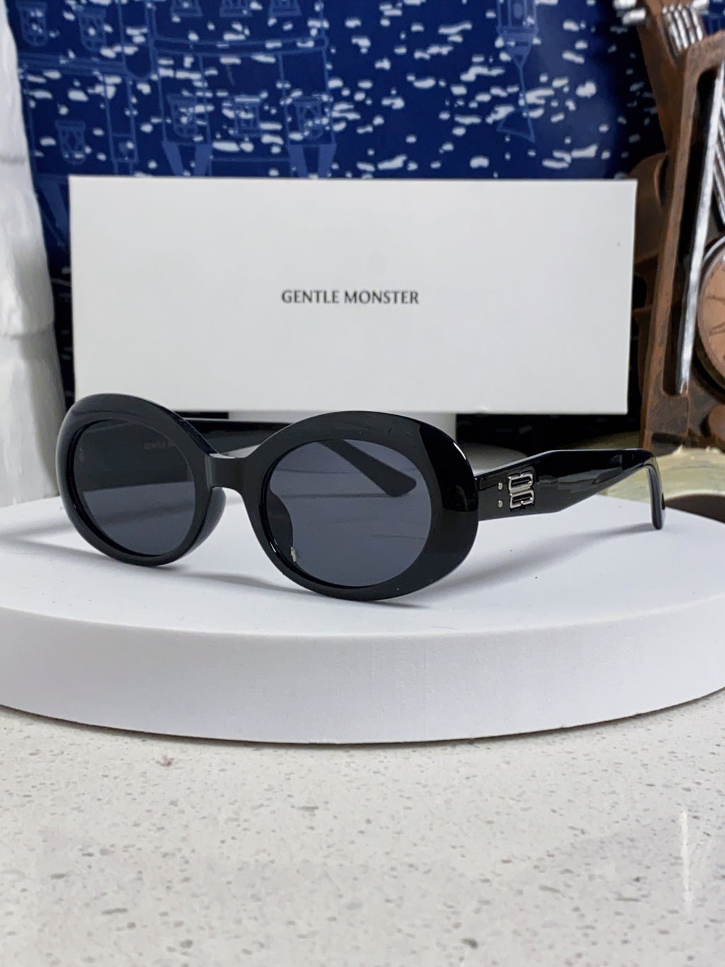 Gentle Monster Round Brown Lens Sunglasses for Men & Women