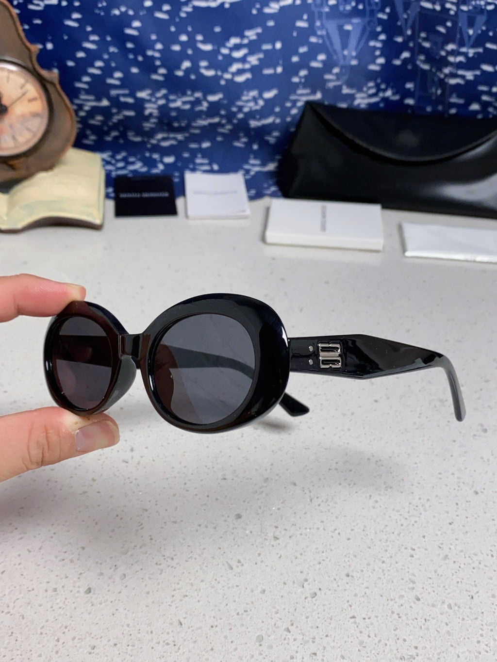 Gentle Monster Round Brown Lens Sunglasses for Men & Women - detail image 6