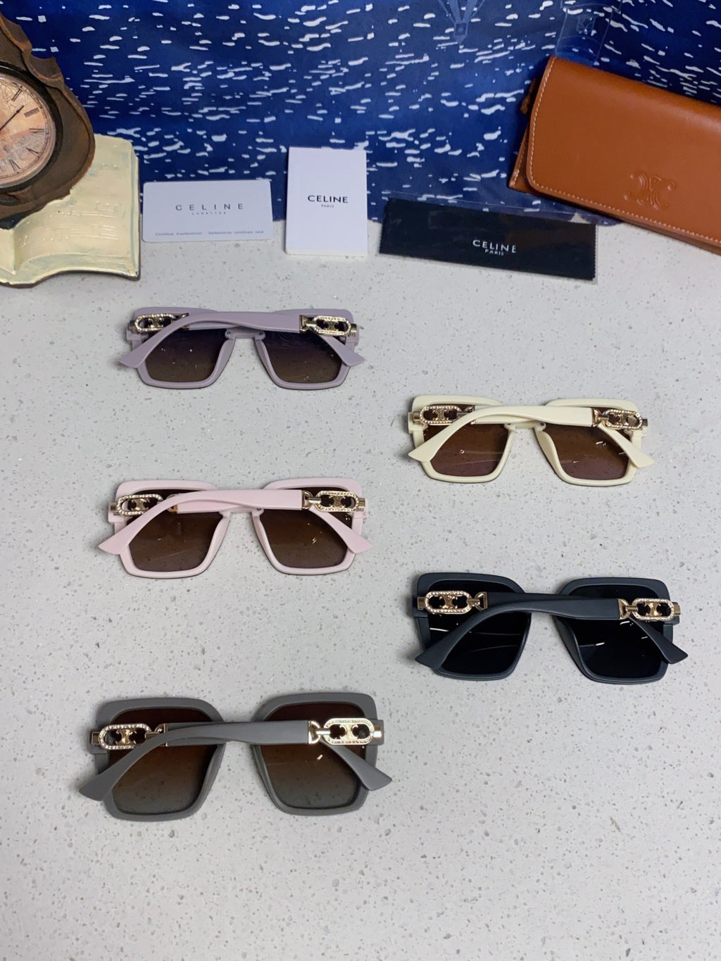 Celine Fashion Black Lens Sunglasses for Women - 398804 - detail image 11