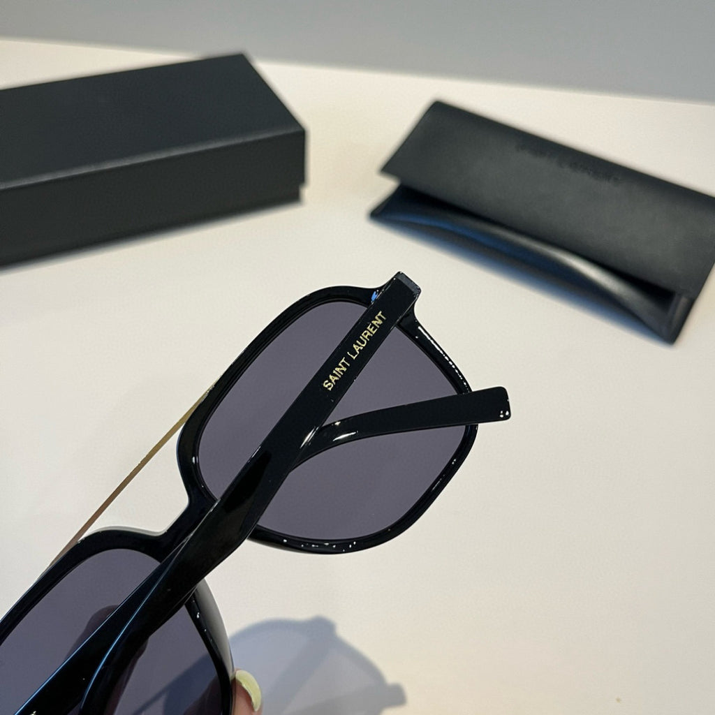 Saint Laurent Fashion Black Lens Sunglasses for Men & Women - 431901 - detail image 6