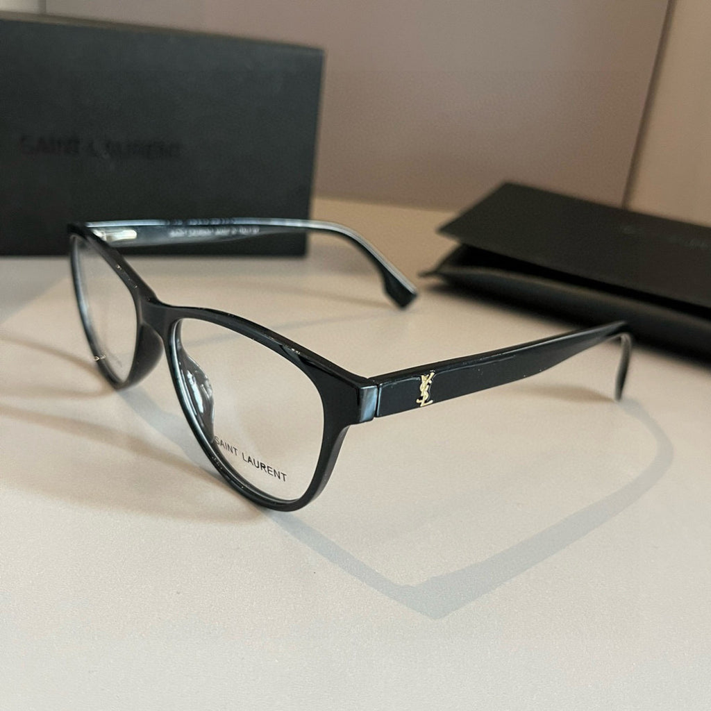Saint Laurent Oversized Silver Lens Sunglasses for Men & Women - detail image 3