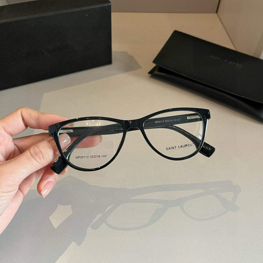 Saint Laurent Oversized Silver Lens Sunglasses for Men & Women - detail image 5