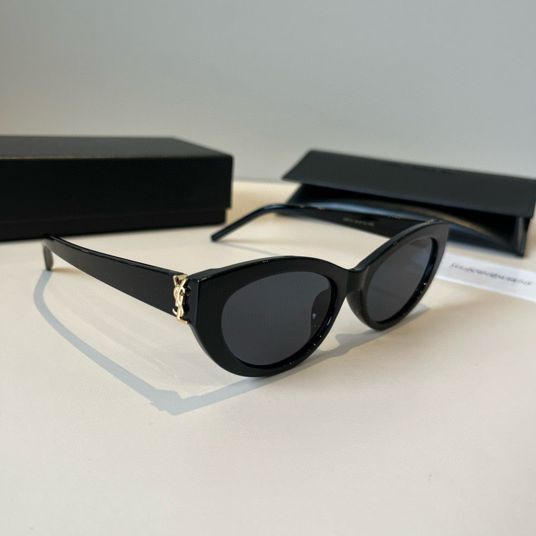 Saint Laurent Fashion Black Lens Sunglasses for Men & Women - 486914