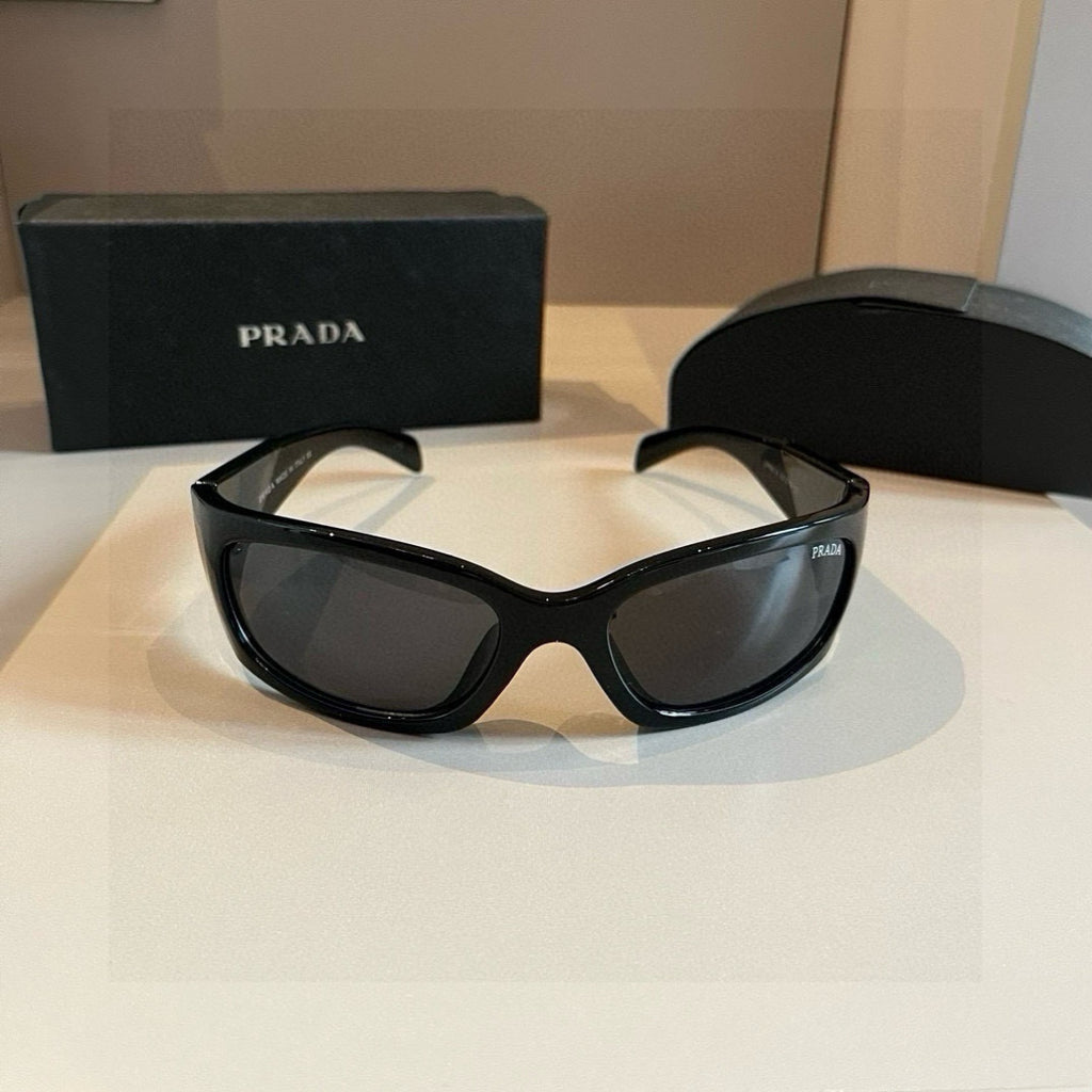 Prada SPRA14 Fashion Black Lens Sunglasses for Men & Women - 487063 - detail image 2