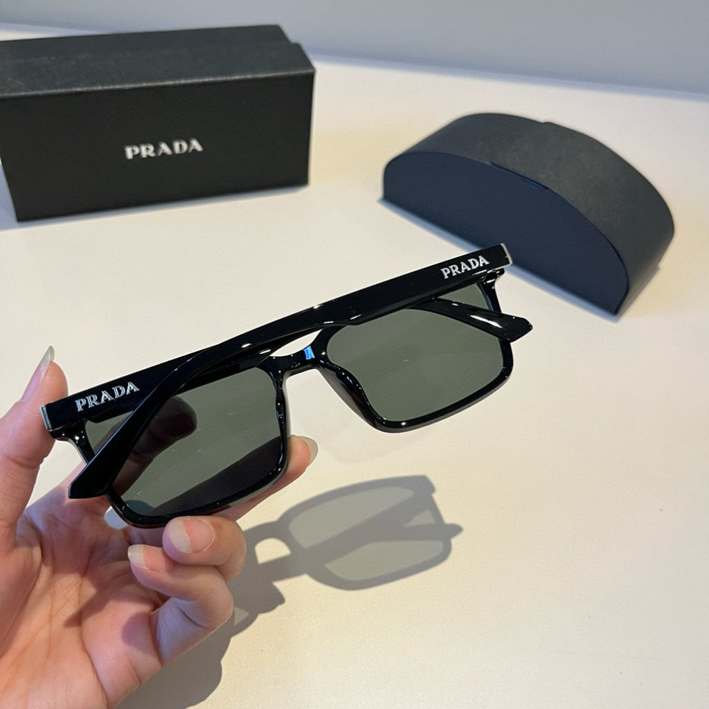 Prada Fashion Black Lens Sunglasses for Men & Women - 415802 - detail image 5