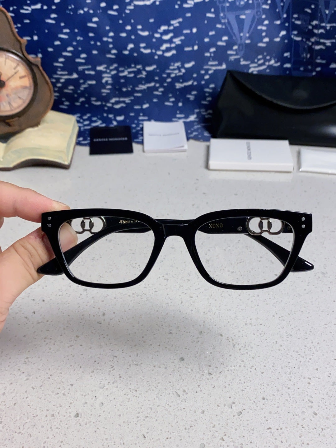 Gentle Monster XOXO Square Silver Lens Sunglasses for Men & Women - 432973 - detail image 4