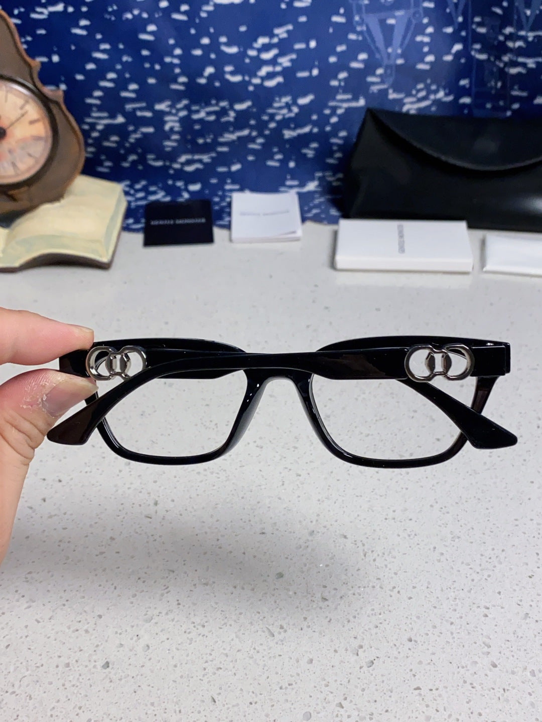 Gentle Monster XOXO Square Silver Lens Sunglasses for Men & Women - 416471 - detail image 5
