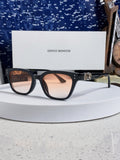 Gentle Monster XOXO Square Brown Lens Sunglasses for Men & Women - 416473