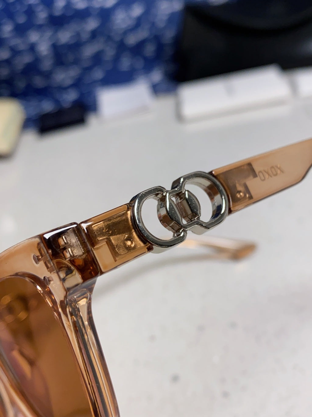 Gentle Monster XOXO Square Brown Lens Sunglasses for Men & Women - 416474 - detail image 7
