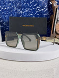 Balenciaga Square Gray Lens Sunglasses for Men & Women - 416111