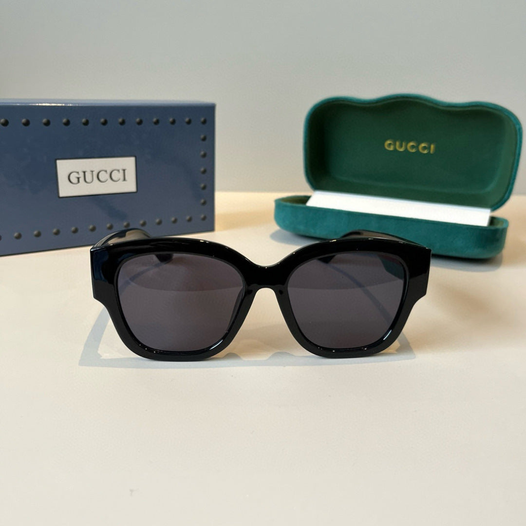 Gucci Oversized Black Lens Sunglasses for Men & Women - 448855 - detail image 6
