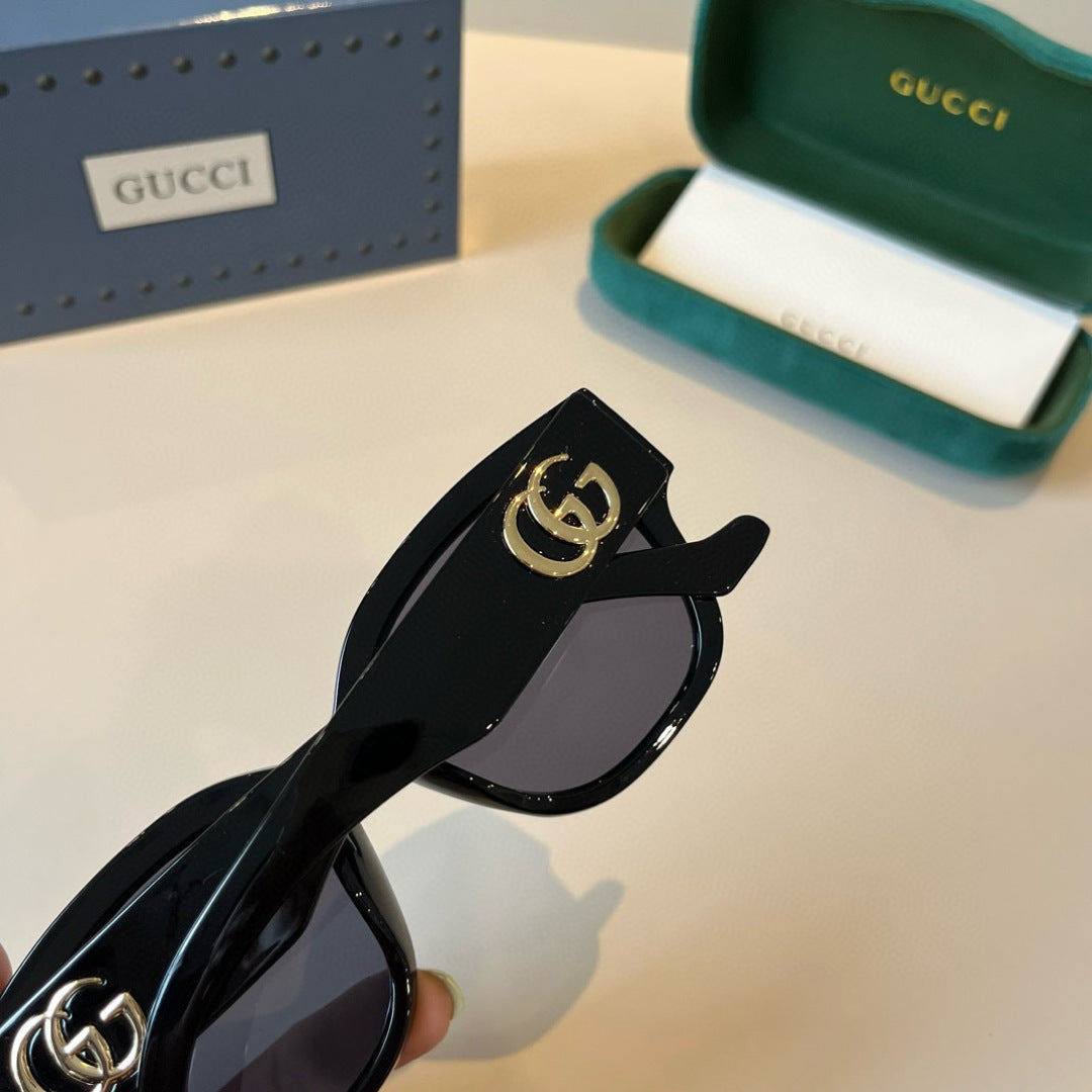Gucci Oversized Black Lens Sunglasses for Men & Women - 448855 - detail image 7