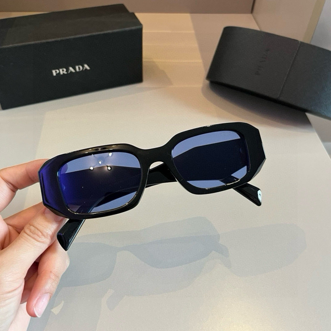 Prada SPR17WF Fashion Blue Lens Sunglasses for Men & Women - 432059 - detail image 5