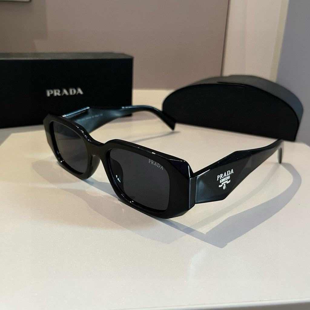 Prada SPR17WF Fashion Gold Lens Sunglasses for Men & Women - detail image 2