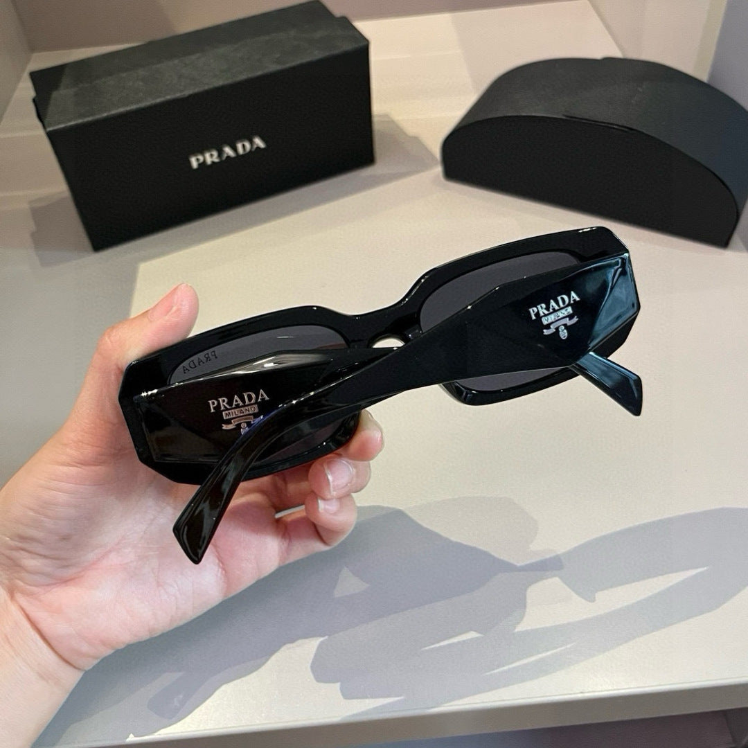 Prada SPR17WF Fashion Gold Lens Sunglasses for Men & Women - detail image 3