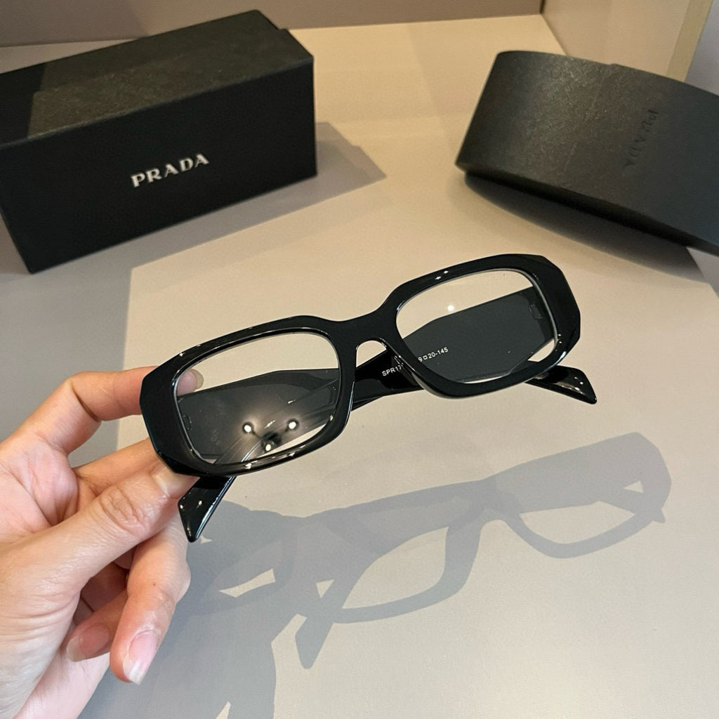 Prada SPR17WF Fashion Silver Lens Sunglasses for Men & Women - detail image 4