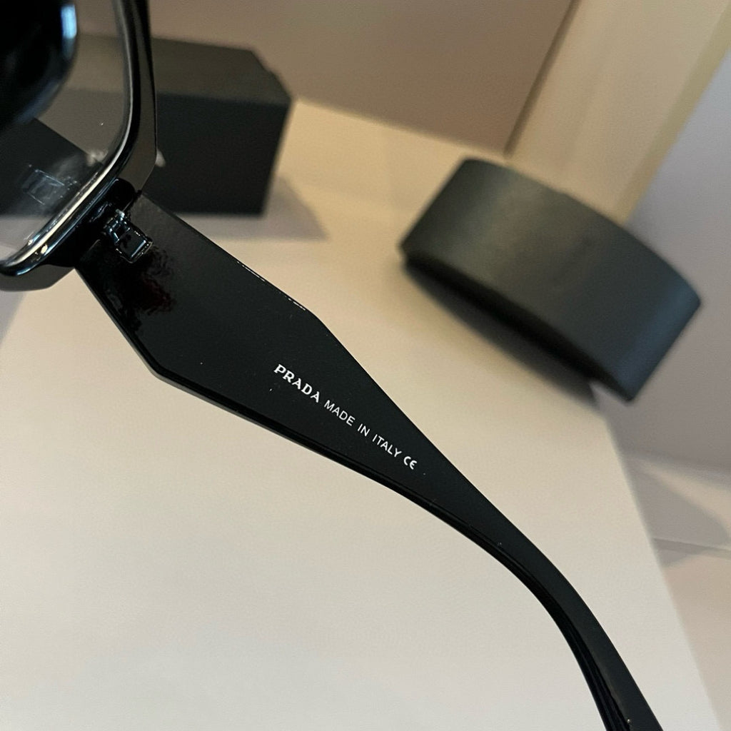 Prada SPR17WF Fashion Silver Lens Sunglasses for Men & Women - detail image 9