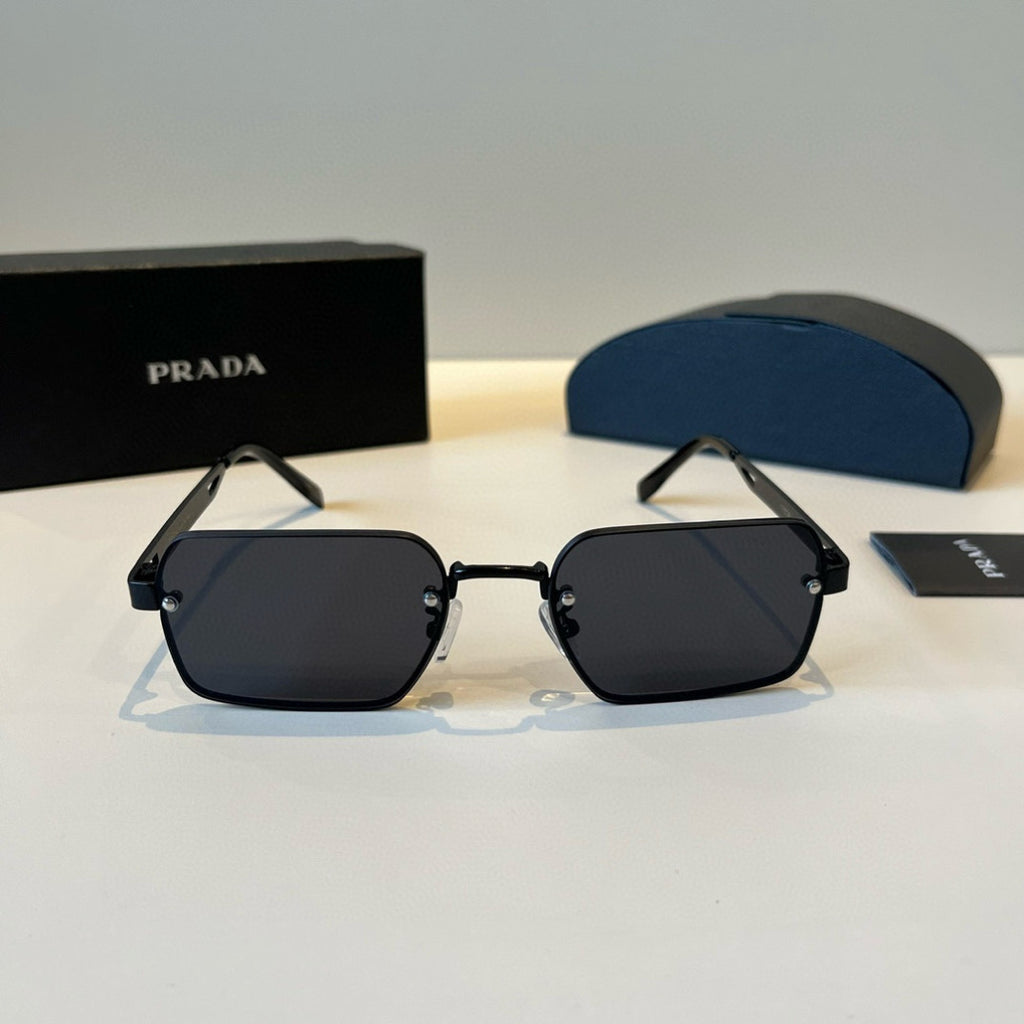 Prada Polarized Fashion Black Lens Sunglasses for Men - 432062 - detail image 2