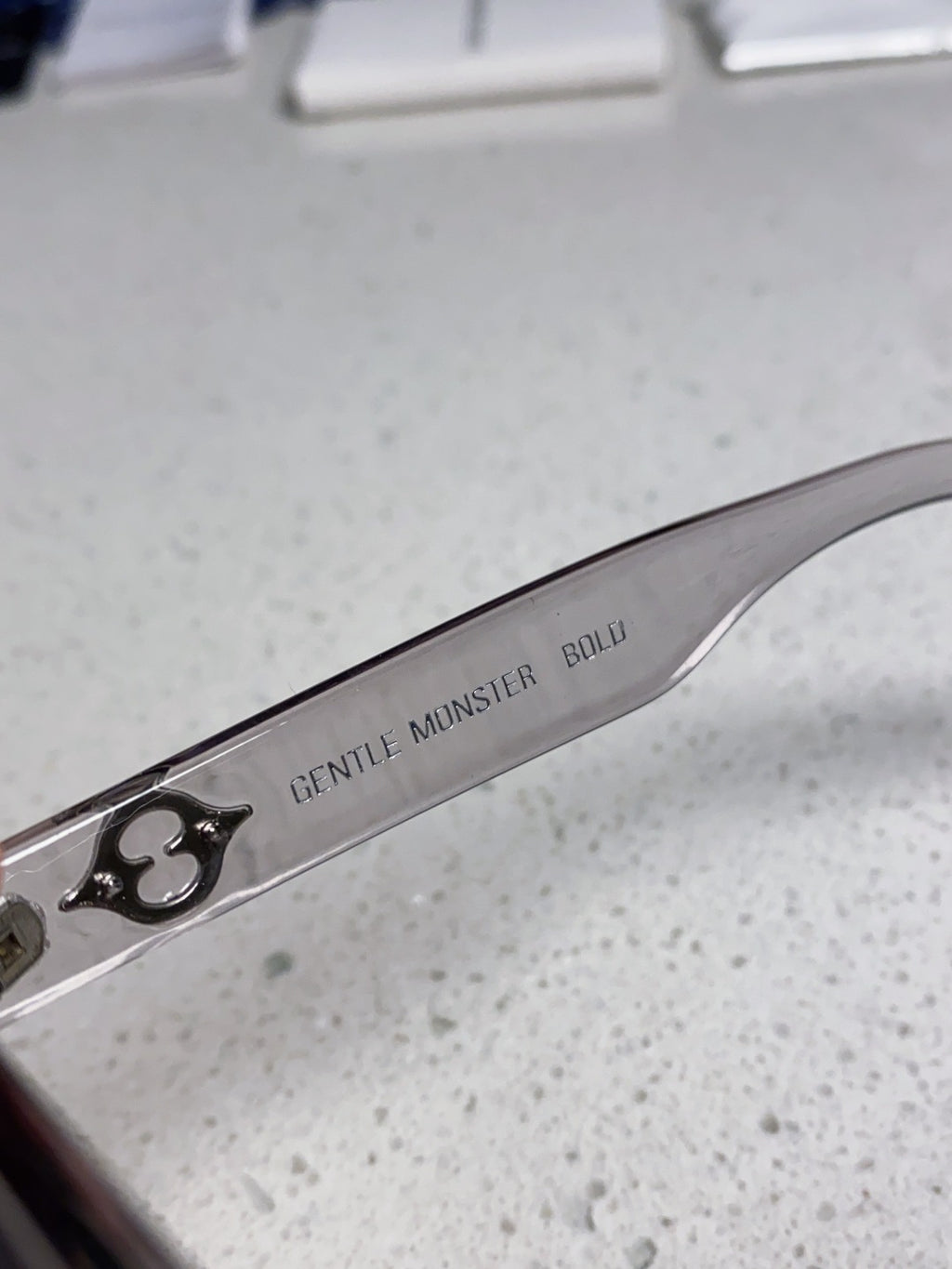 Gentle Monster 27AND7 Cat-Eye Silver Lens Sunglasses for Men & Women - detail image 8