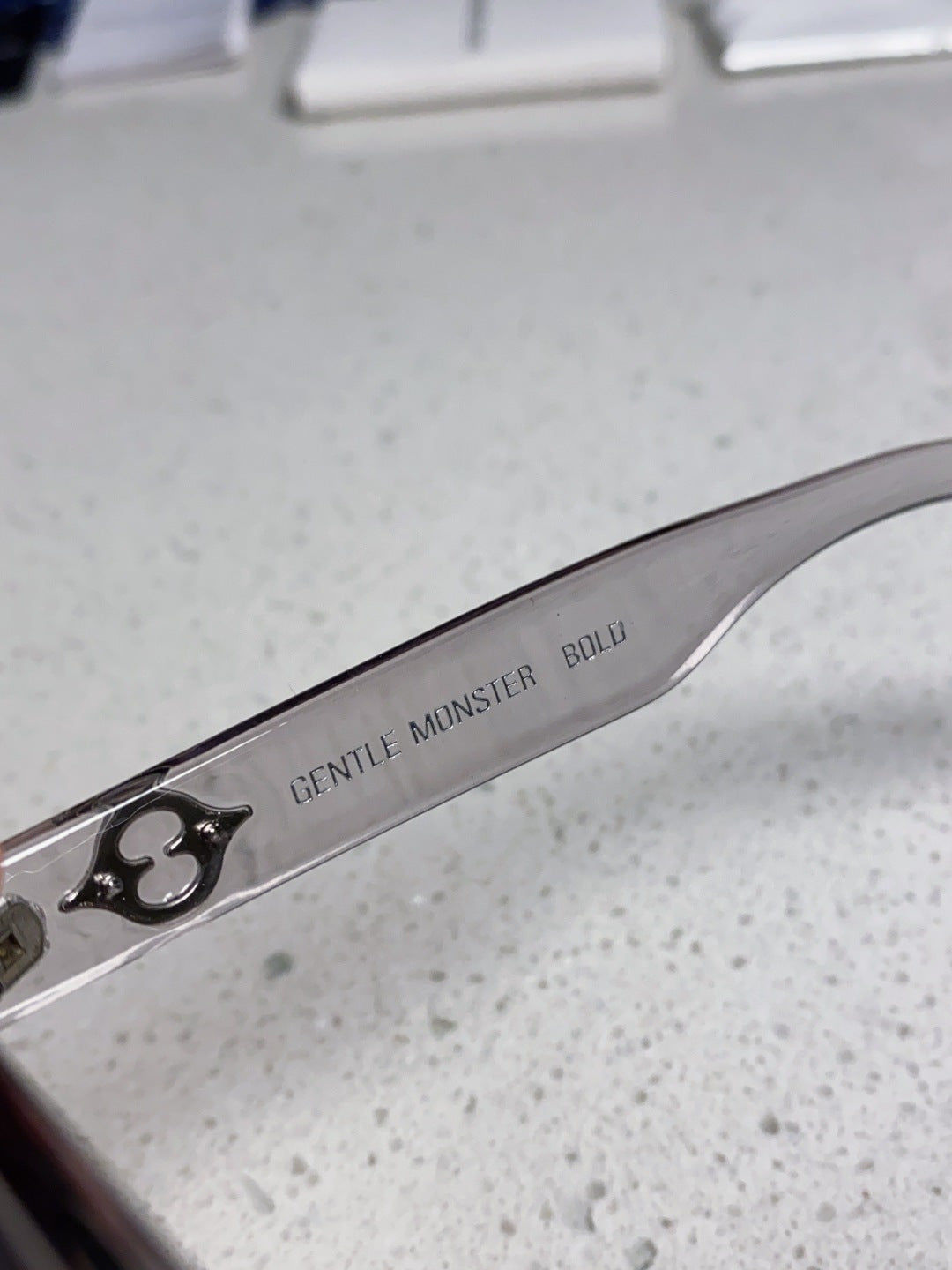 Gentle Monster 27AND7 Cat-Eye Silver Lens Sunglasses for Men & Women - detail image 8