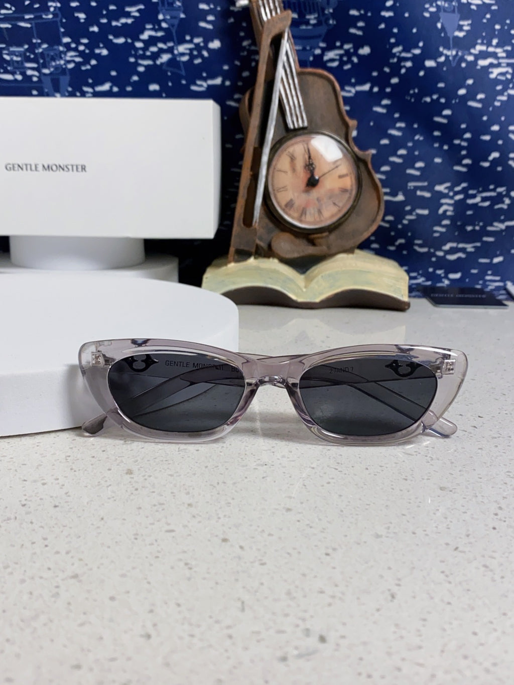 Gentle Monster 27AND7 Cat-Eye Silver Lens Sunglasses for Men & Women - 358877 - detail image 9