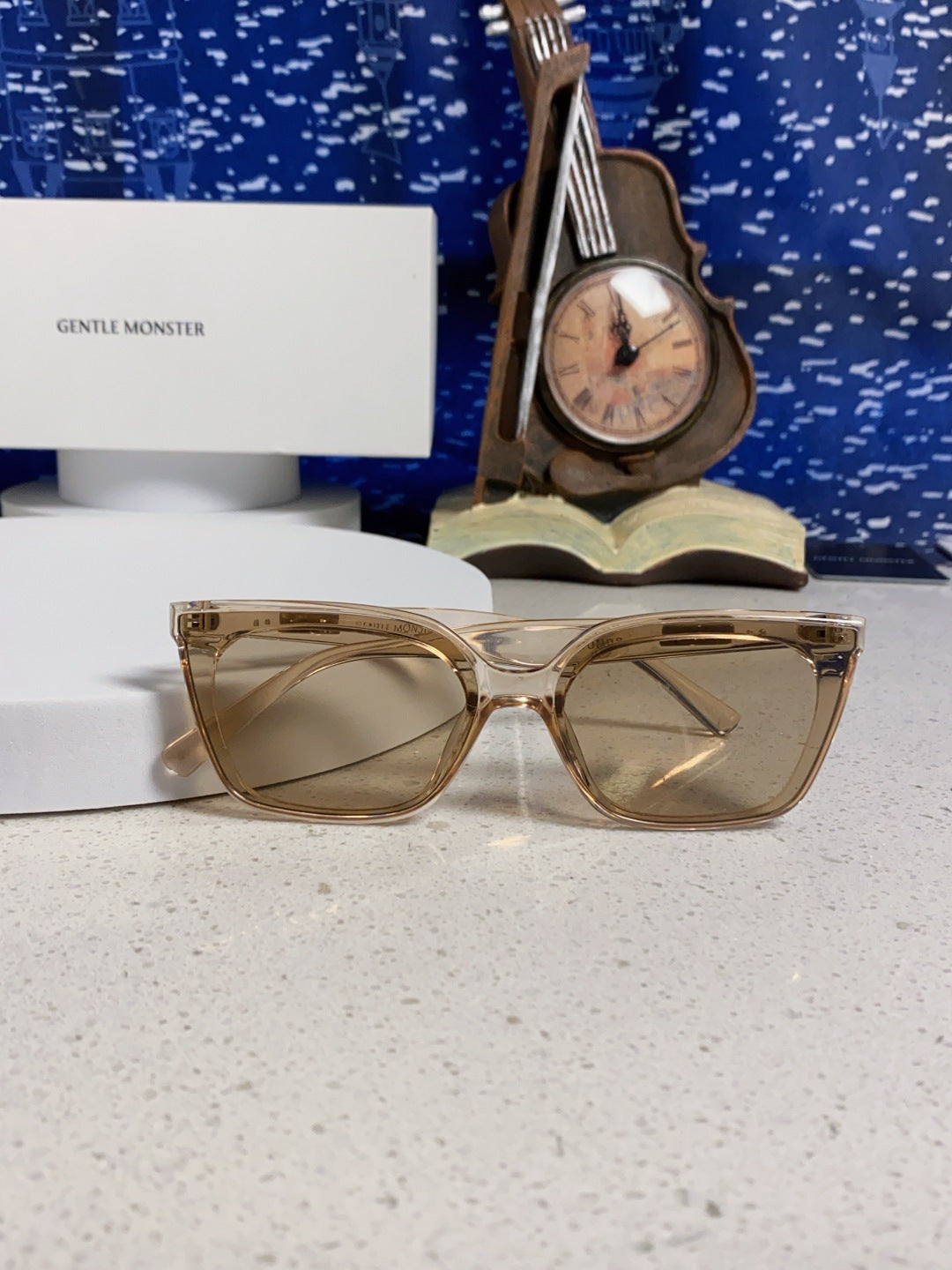 Gentle Monster MONDO Square Brown Lens Sunglasses for Men & Women - 358892 - detail image 9